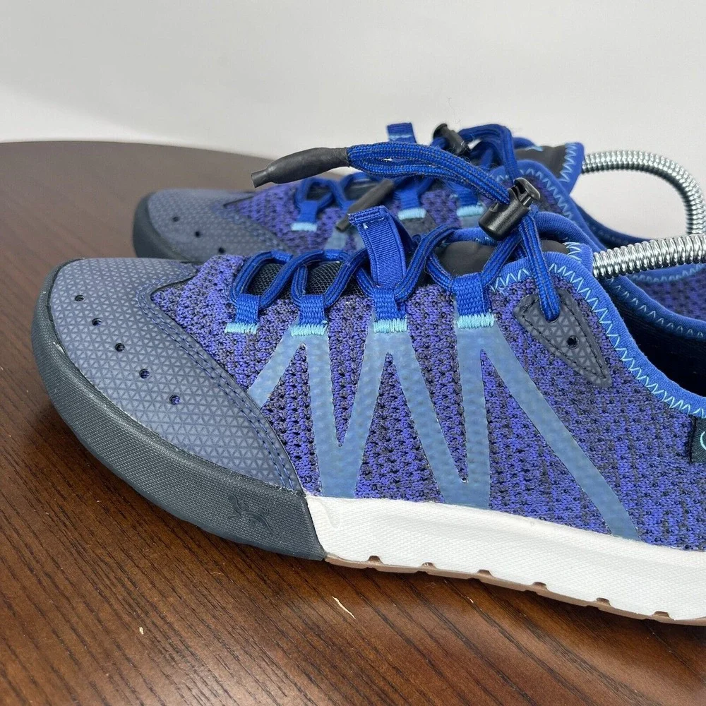Chaco Torrent Pro Women's Sneaker 6.5 Blue Knit Casual Toggle Lace Shoes J106946